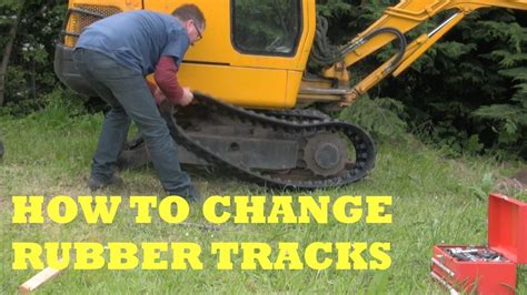 How to Replace Rubber Track on a Mini Excavator in 5 Steps